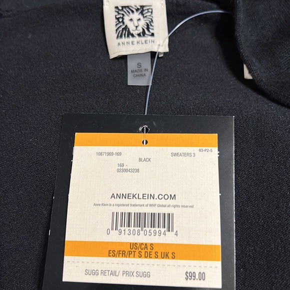 ✨NWT✨Anne Klein Sweater Coat - Picture 6 of 7